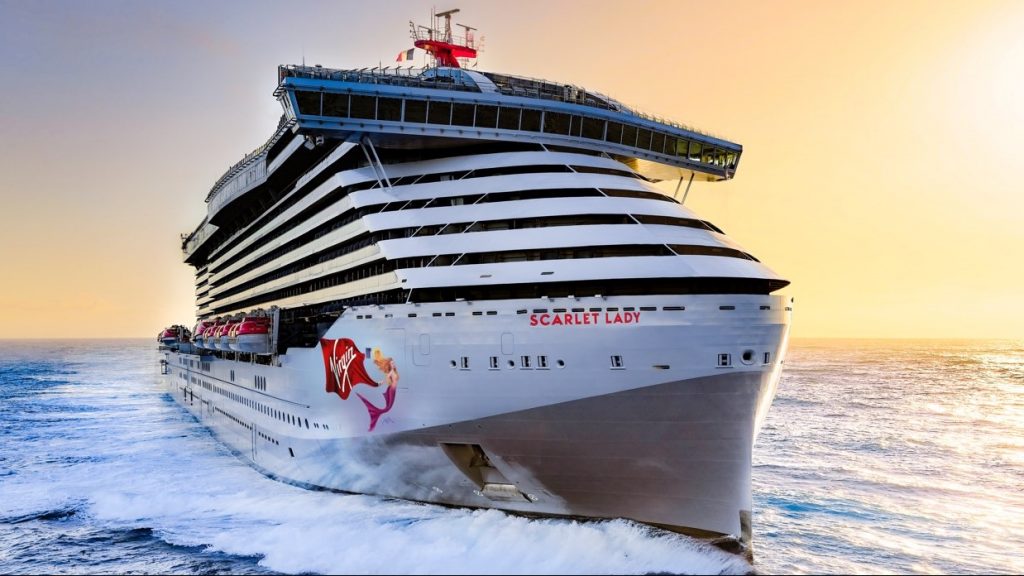 Scarlet Lady Virgin Voyages nave da crociera cruise ship